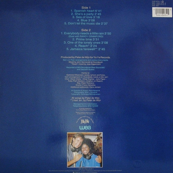 Gerard Joling : Sea Of Love (LP, Album)