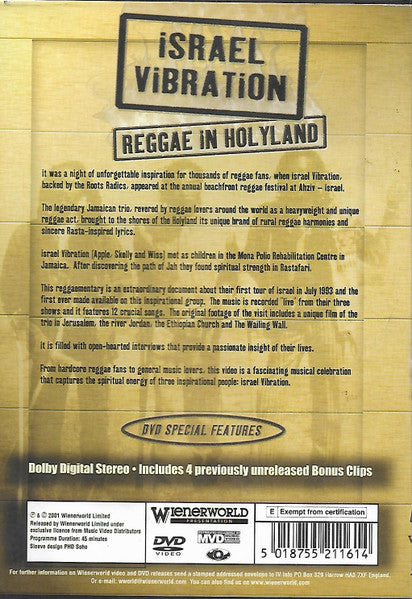 Israel Vibration : Reggae In Holyland (DVD-V)