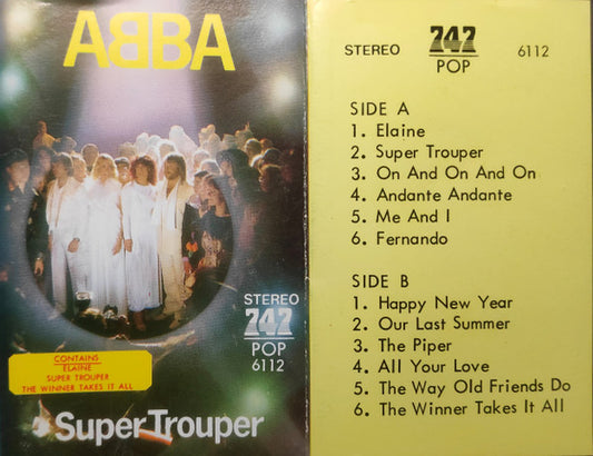 ABBA : Super Trouper (Cass, Album, Unofficial)
