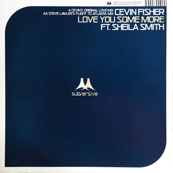 Cevin Fisher : Love You Some More (12")