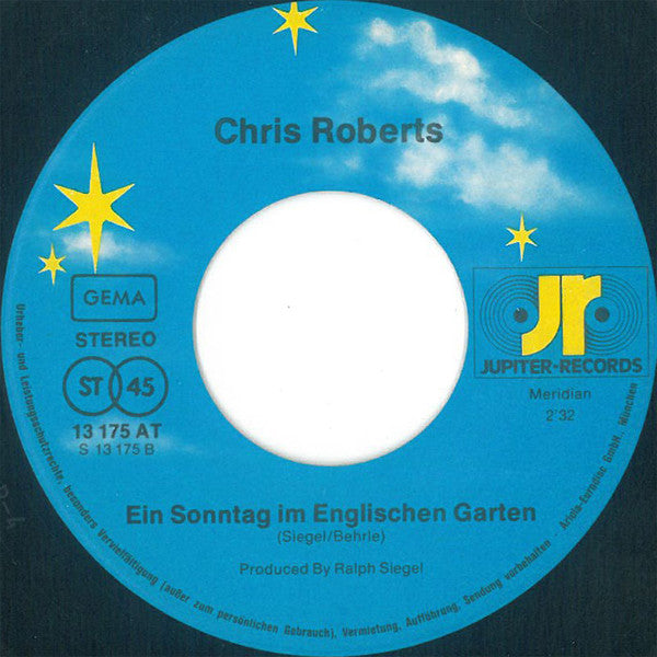 Chris Roberts : Du Kannst Nicht Immer Siebzehn Sein (7", Single)