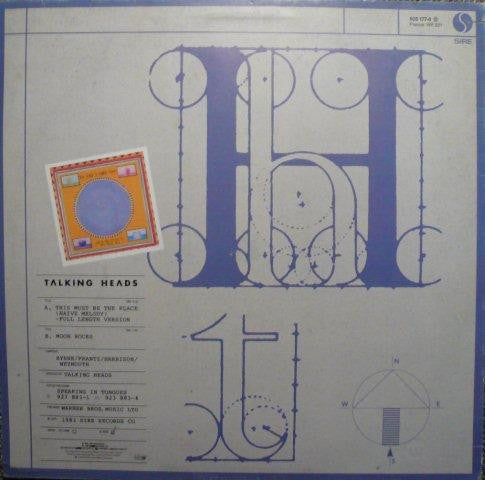 Talking Heads : This Must Be The Place (Naive Melody)-Full Length Version (12", RE)
