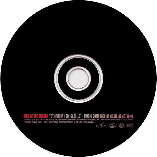 Craig Armstrong : Kiss Of The Dragon: Symphony For Isabelle (CD, Album)