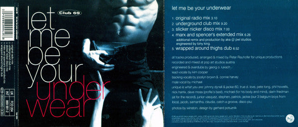 Club 69 : Let Me Be Your Underwear (CD, Single)