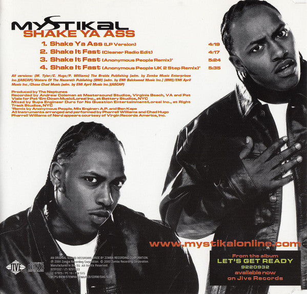 Mystikal : Shake Ya Ass (CD, Single)