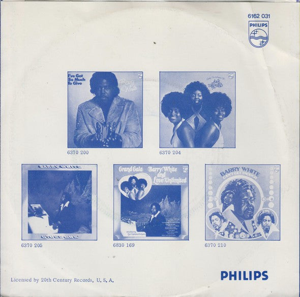 Love Unlimited Orchestra : Baby Blues / What A Groove (7", Single)