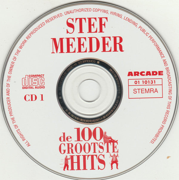 Stef Meeder : De 100 Grootste Hits (2xCD, Album)