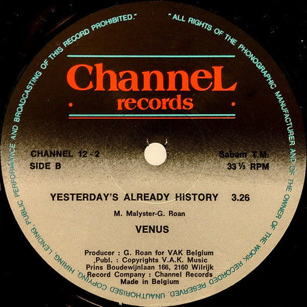 Venus (4) : Shy Dancer (12", Maxi)