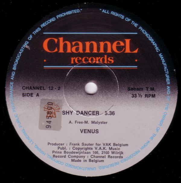 Venus (4) : Shy Dancer (12", Maxi)