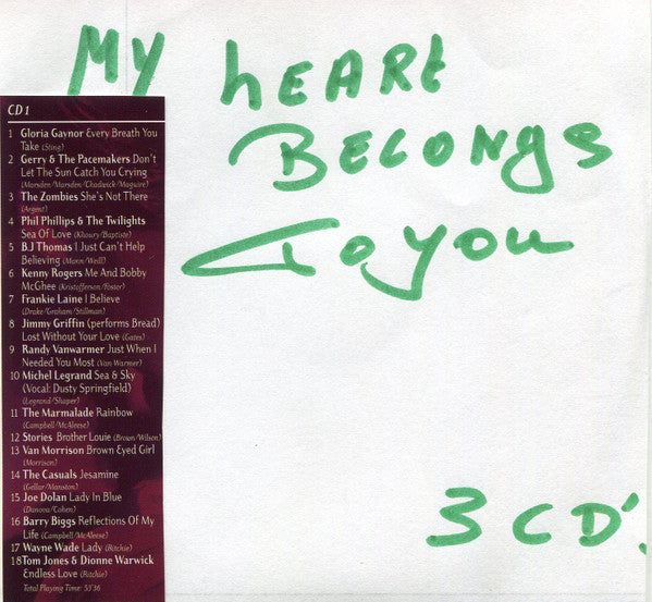 Various : My Heart Belongs To You (3xCD, Comp)