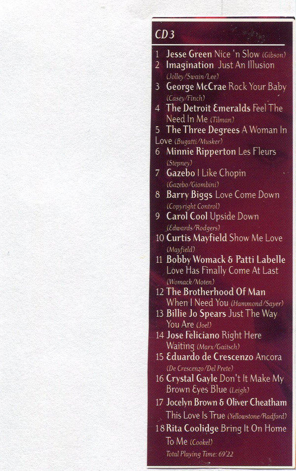 Various : My Heart Belongs To You (3xCD, Comp)