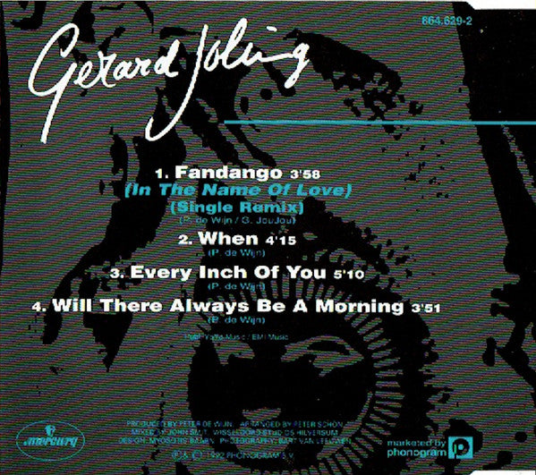 Gerard Joling : Fandango (In The Name Of Love) (CD, Maxi)