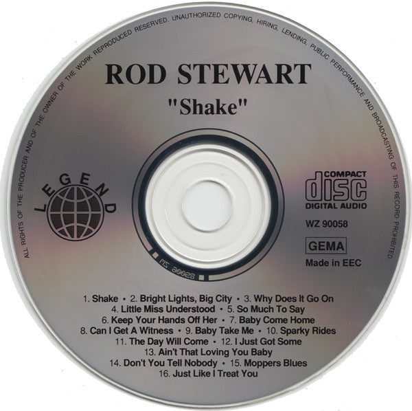 Rod Stewart : Shake (CD, Comp)