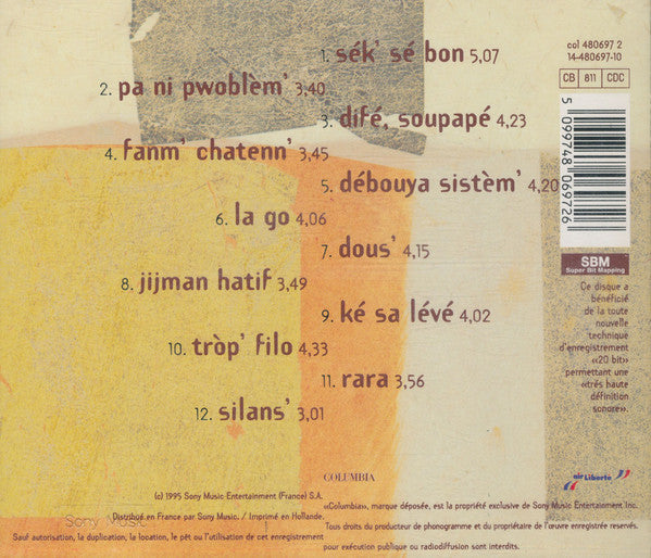 Kassav' : Difé (CD, Album)