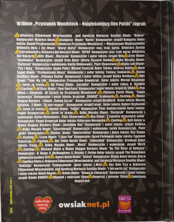 Various : Przystanek Woodstock - Najgłośniejszy Film Polski (DVD-V, RE, PAL)