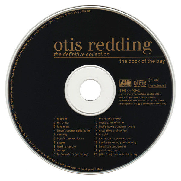 Otis Redding : The Dock Of The Bay - The Definitive Collection (CD, Comp, RE)