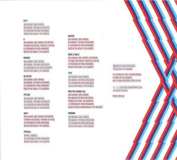 The Glimmers Present The Disko Drunkards : The Glimmers Present Disko Drunkards (CD, Album, Ltd, Car)