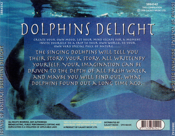 Unknown Artist : The Sound Of Nature: Dolphins Delight (CD, Comp)