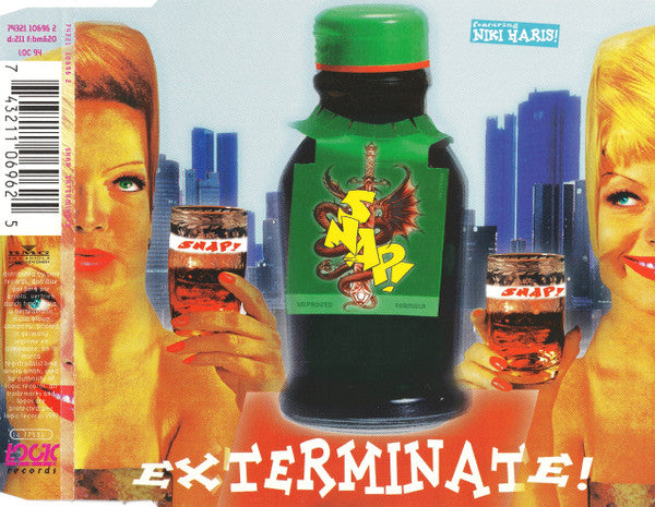 Snap! Feat. Niki Haris : Exterminate! (CD, Single)