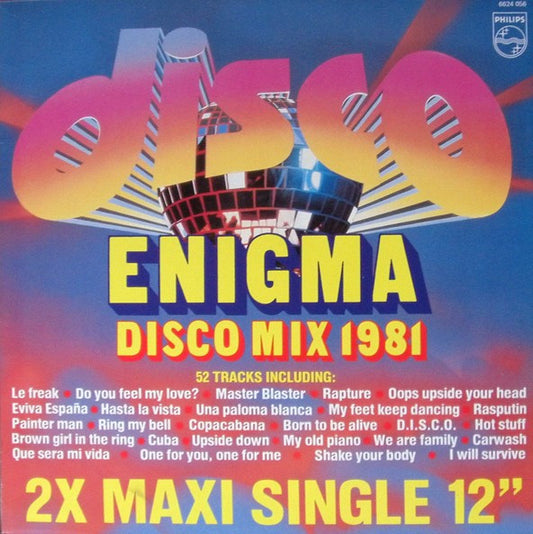 Enigma (2) : Disco Mix 1981 (2x12", EP, Maxi)