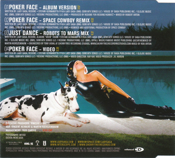 Lady Gaga : Poker Face (CD, Maxi, Enh)