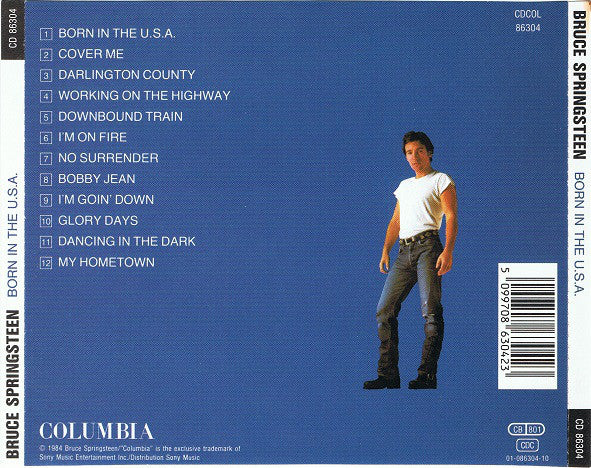 Bruce Springsteen : Born In The U.S.A. (CD, Album, RE)
