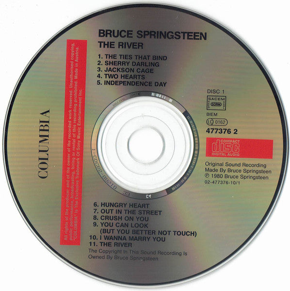 Bruce Springsteen : The River (2xCD, Album, RE, RP)
