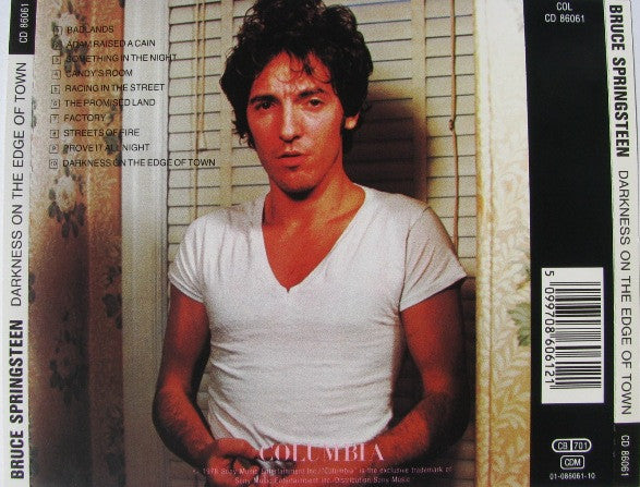 Bruce Springsteen : Darkness On The Edge Of Town (CD, Album, RE)