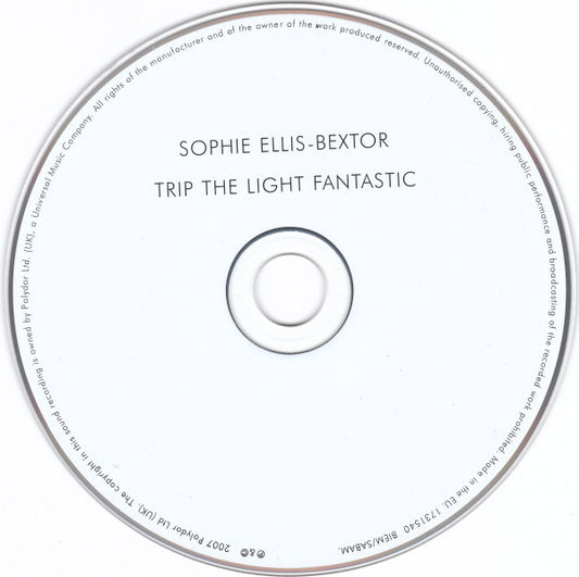 Sophie Ellis-Bextor : Trip The Light Fantastic (CD, Album)