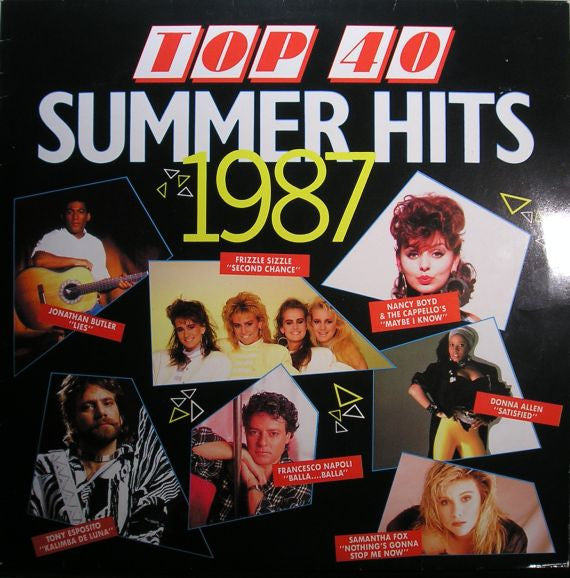 Various : Top 40 Summer Hits 1987 (LP, Comp)