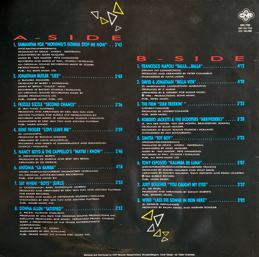 Various : Top 40 Summer Hits 1987 (LP, Comp)