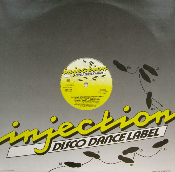 Kevin Power And Mystral (3) : Pushing Back The Hands Of Time (12")