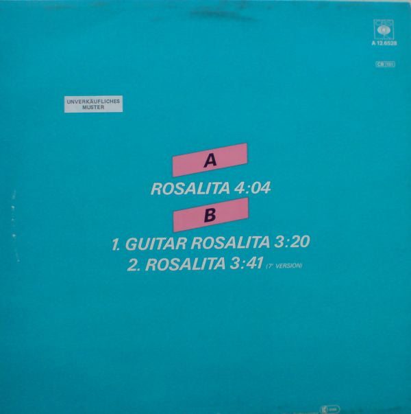 Bella Compagnia : Rosalita (12")