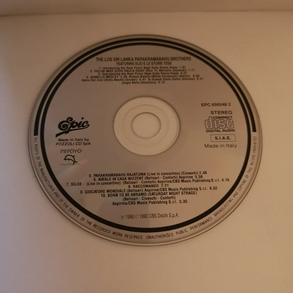 Elio E Le Storie Tese : The Los Sri Lanka Parakramabahu Brothers Featuring Elio E Le Storie Tese (CD, Album)