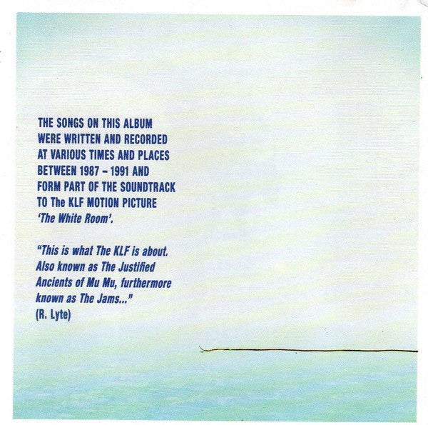 The KLF : The White Room (CD, Album, Pic)