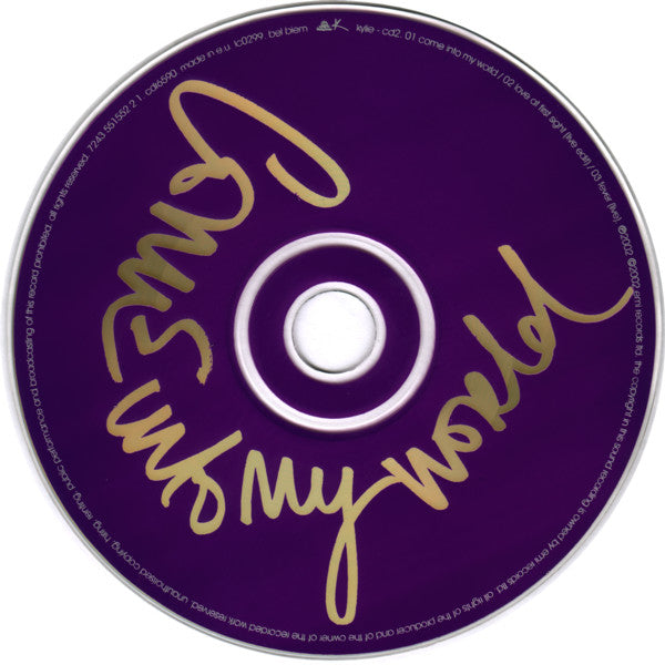 Kylie Minogue : Come Into My World (CD, Single, CD2)