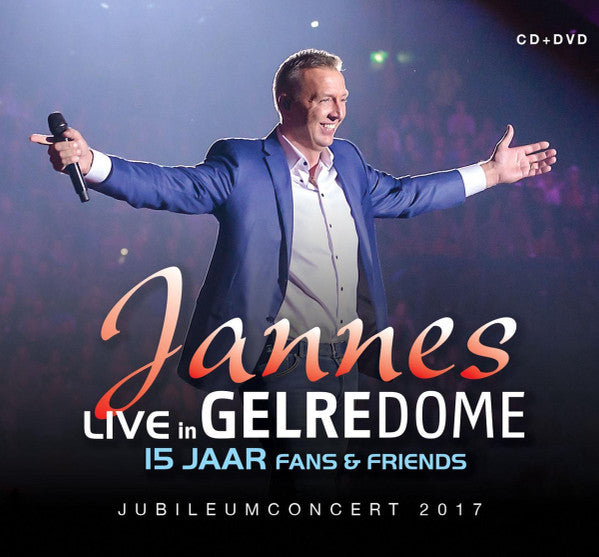 Jannes : Live In Gelredome: 15 Jaar Fans & Friends (CD, Album + DVD, Album)