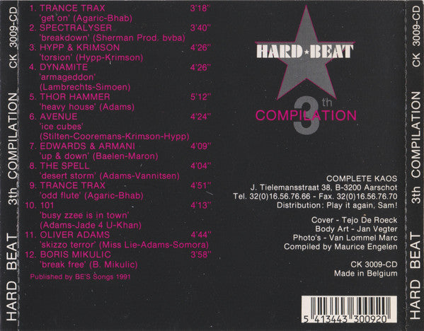 Various : Hard Beat 3th Compilation (CD, Comp)