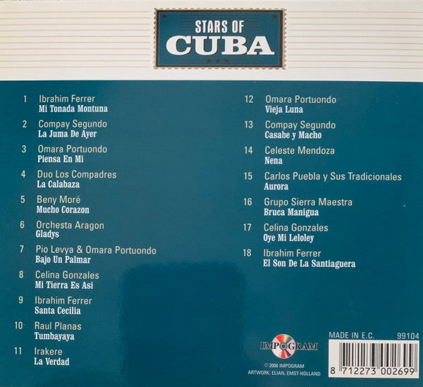 Various : Stars Of Cuba (CD, Comp)