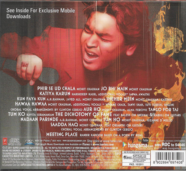 A.R. Rahman, Irshad Kamil : Rockstar (CD, Album, Dig)