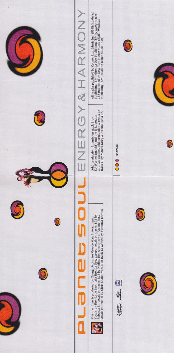 Planet Soul : Energy & Harmony (CD, Album)
