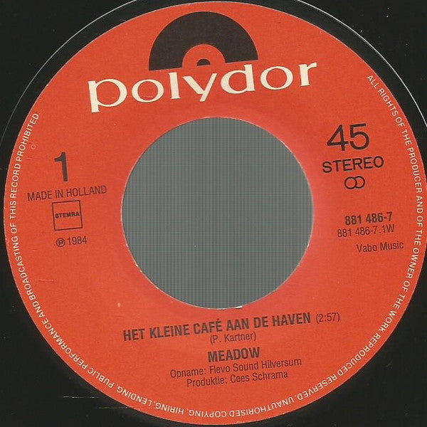 Meadow (2) : Het Kleine Café Aan De Haven (7", Single)