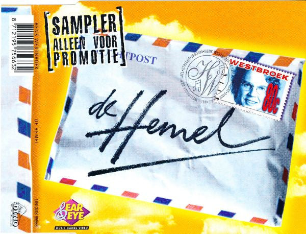 Henk Westbroek : De Hemel (CD, Single, Promo, Smplr)