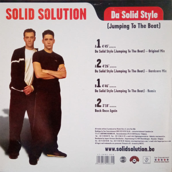 Solid Solution : Da Solid Style (Jumping To The Beat) (12")