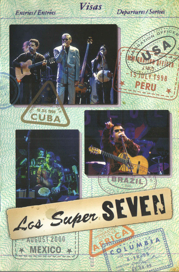 Los Super Seven : No Borders Canto (DVD-V, PAL, 5.1)