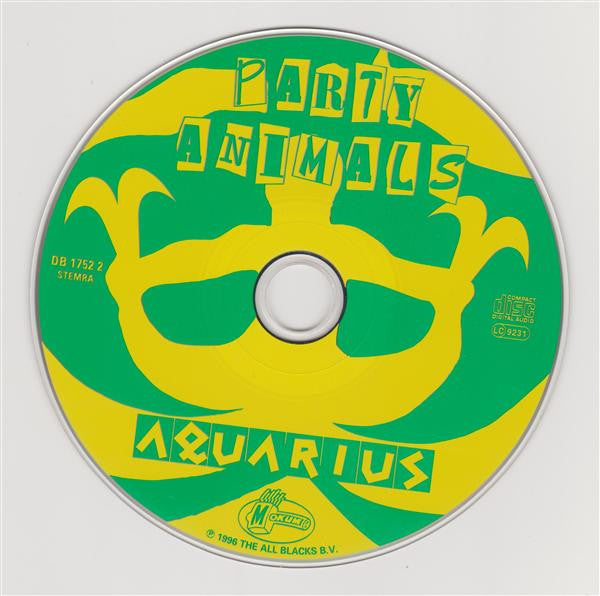 Party Animals : Aquarius (CD, Single, MP)