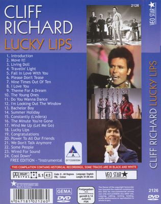 Cliff Richard : Lucky Lips (DVD-V, Comp, PAL)