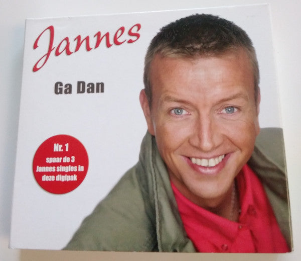 Jannes : Ga Dan (CD, Single, Dis + Dig)
