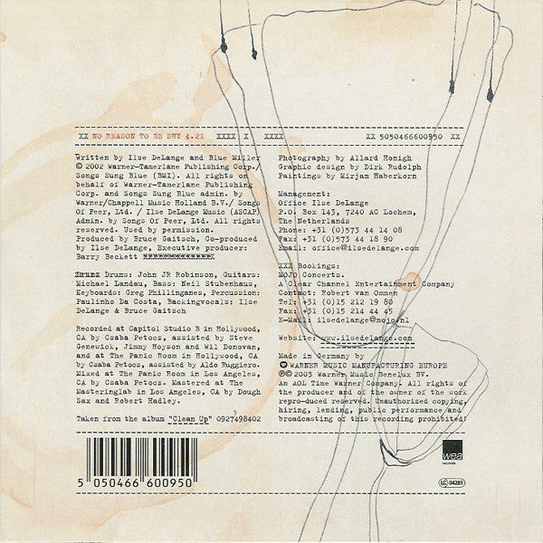 Ilse DeLange : No Reason To Be Shy (CD, Single)