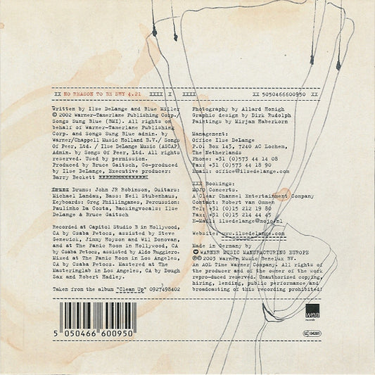 Ilse DeLange : No Reason To Be Shy (CD, Single)
